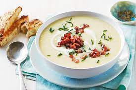 Potato, Bacon &amp; Leek Soup