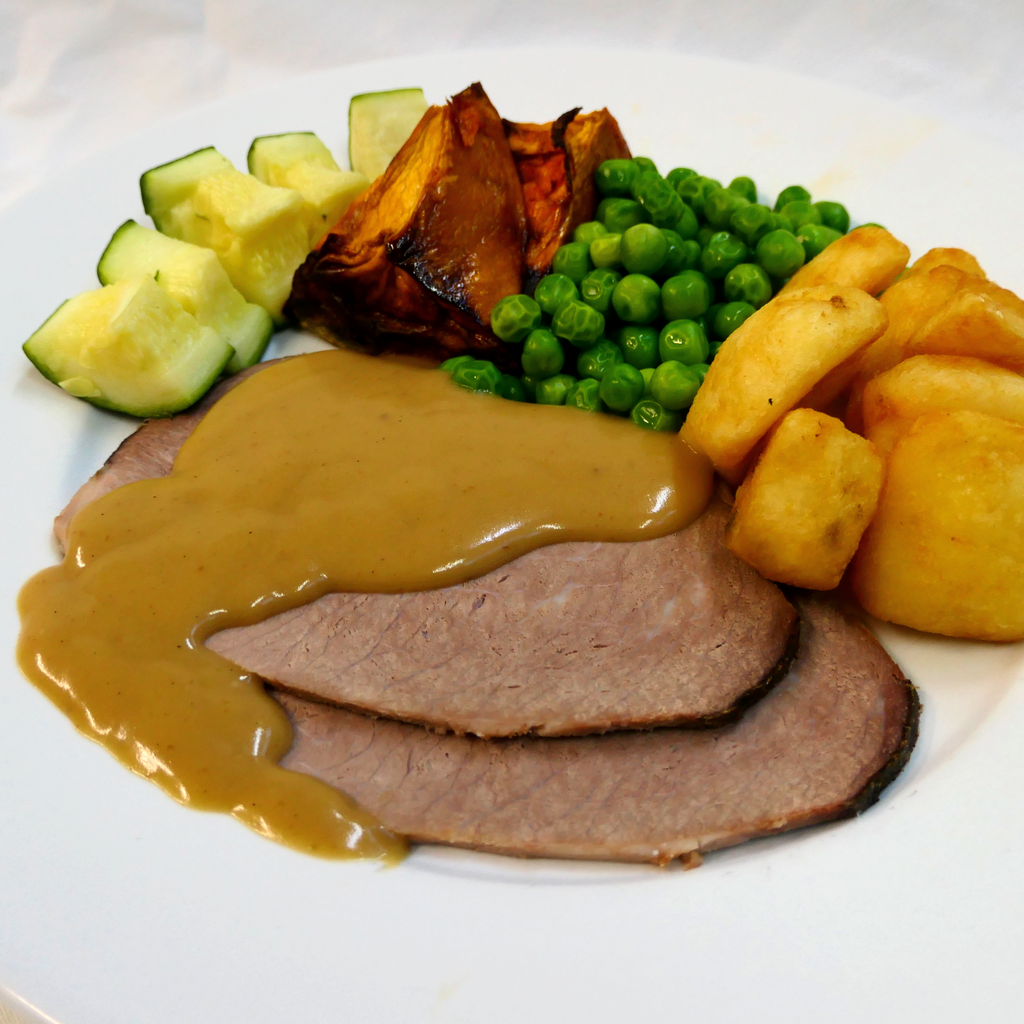 Roast Veal (Gravy).